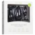 Easytoys Rocket - Black Anal Plug Set (3-piece)