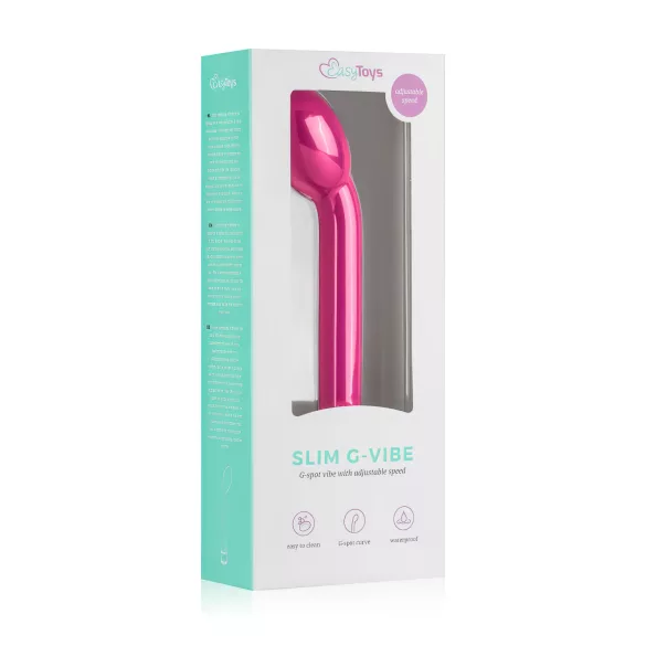 Easytoys Slim - G-Spot Vibrator (Pink)