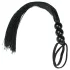 Easytoys Silicone Whip - Black Silicone Flogger