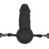 Easytoys - Black Gag with Internal Dildo
