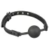 EasyToys - silicone ball gag (black)