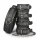 Easytoys - Black Collar, Wrist & Ankle Restraint Set