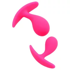 Rimba Copenhagen - butt plug set (pink, 2 pcs)