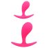 Rimba Copenhagen - Pink Anal Plug Set (2 pcs)