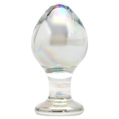 Rimba Zelda - Transparent Glass Cone Anal Plug