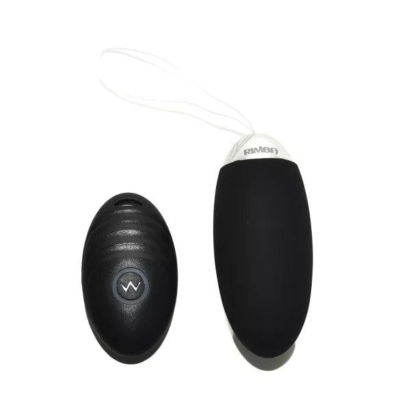 Rimba Venice - wearable rechargeable wireless vibrating egg (black)