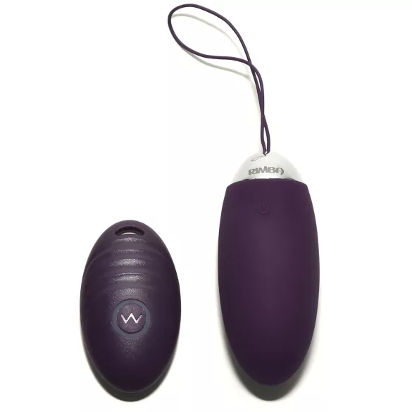 Rimba Venice - wearable rechargeable wireless vibrating egg (purple)