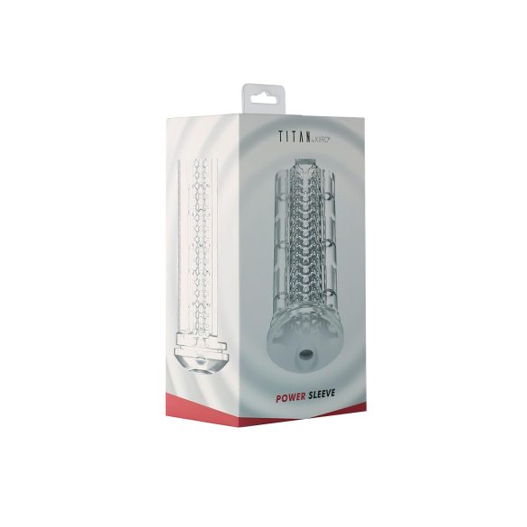 Kiiroo Titan Power - Transparent Stroker Sleeve