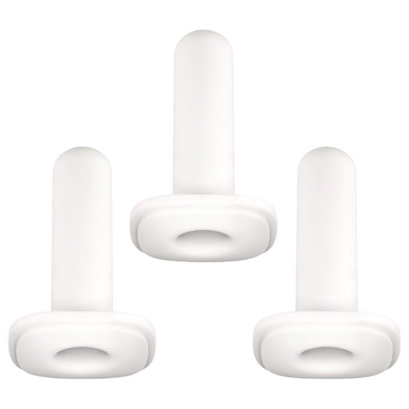 Kiiroo Onyx Tight Fit Masturbator Sleeve - 3 Pack (White)