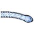 Gildo Glass No. 5 - Spiral Glass Dildo (Clear Blue)