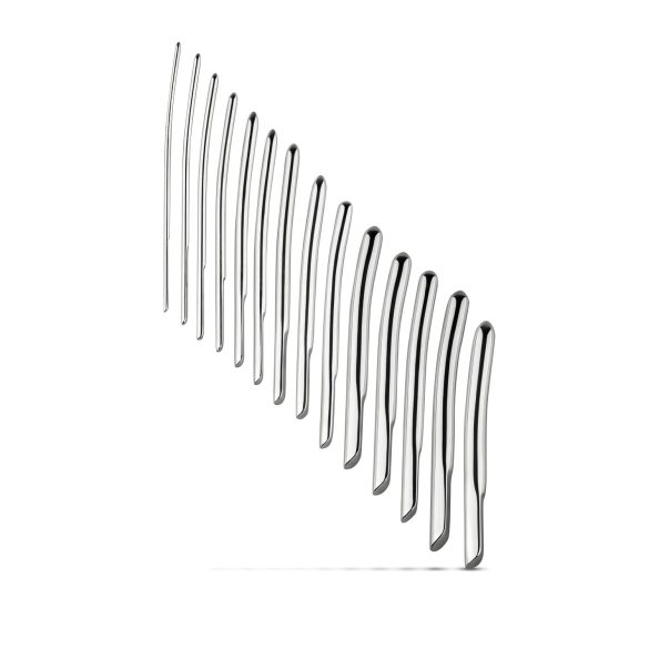 SINNER 174 – Curved Steel Dilator Set (14 Pieces)