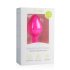 Easytoys Diamond - White Gem Anal Plug (Medium) - Pink