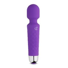 EasyToys Mini Wand - Rechargeable Massager Vibrator (Purple)