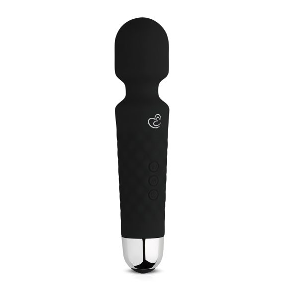 EasyToys Mini Wand - Rechargeable Massager Vibrator (Black)