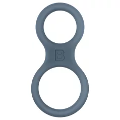 Boners Classic - Penis and Scrotum Ring in One (Grey)