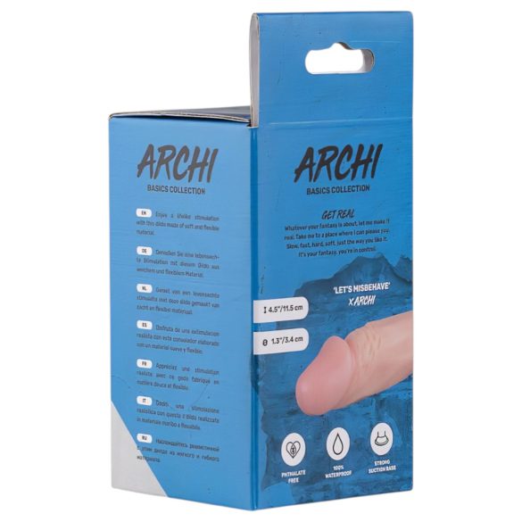 Real Fantasy Archi - Lifelike Dildo - 4.5" (Natural)