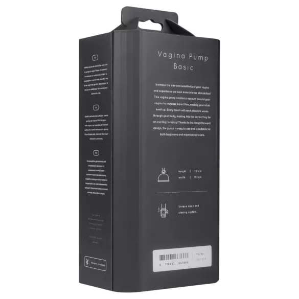 Saiz Basic - Transparent-Black Personal Pump