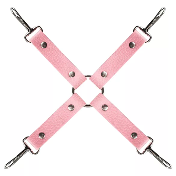 Secret Pleasure Chest - Advanced BDSM Kit - 14‑Piece (Pink)