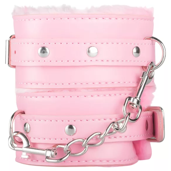 Secret Pleasure Chest - Advanced BDSM Kit - 14‑Piece (Pink)