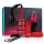 Advanced Secret Pleasure Set - 10-Piece BDSM Kit (Red)