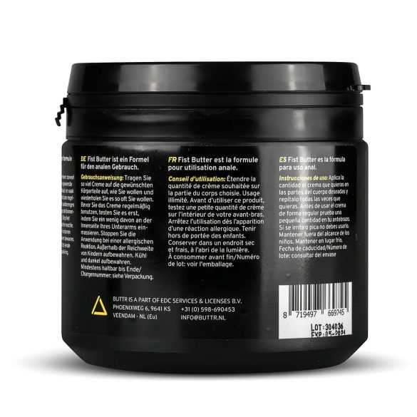 BUTTR Fisting Butter - Lubricating Cream (500ml)