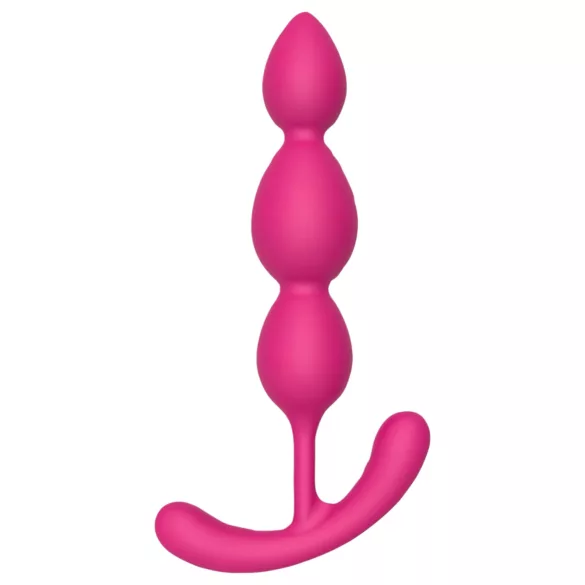Cheeky Love - Beaded Anal Plug (Pink)