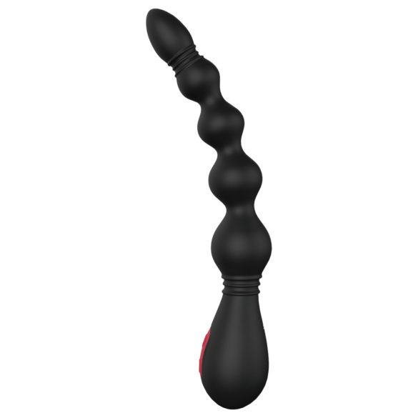 Cheeky Love - Rechargeable Beaded Anal Vibrator (Black)