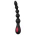 Cheeky Love - Rechargeable Beaded Anal Vibrator (Black)