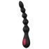 Cheeky Love - Rechargeable Beaded Anal Vibrator (Black)