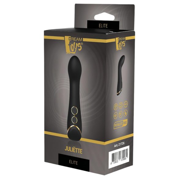 Elite Juliette - Rechargeable, Waterproof G-Spot Vibrator (Black)