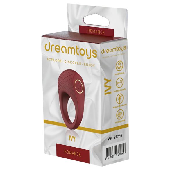 Dreamtoys Ivy - Vibrating Penis Ring (Bordeaux)