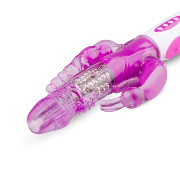 Easytoys Raving Rabbit - Triple Pleasure Vibrator (Pink)