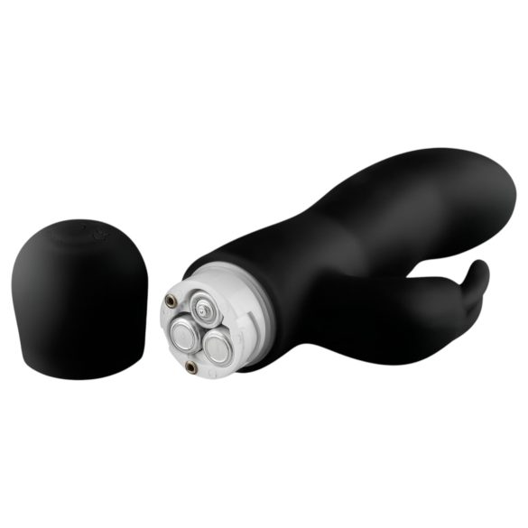 Easytoys Mad Rabbit - Black G-Spot Vibrator with Clitoral Stimulator