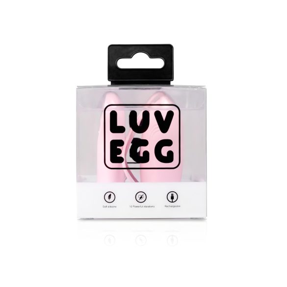 LUV EGG - Rechargeable Wireless Vibrating Egg (Pink)