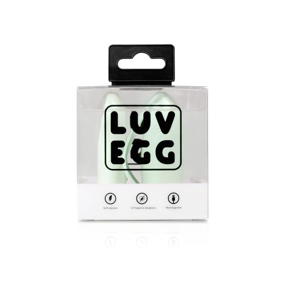 LUV EGG - Rechargeable, Wireless Vibrating Egg (Green)