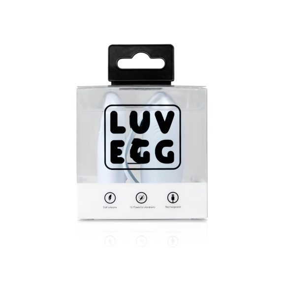 LUV EGG - Rechargeable, Wireless Vibrating Egg (Blue)