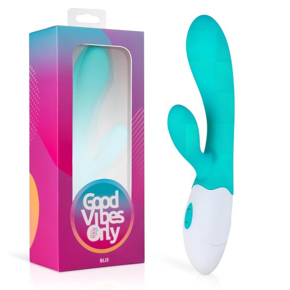 Good Vibes Only Blis Rabbit - Clitoral Arm Vibrator (Turquoise)