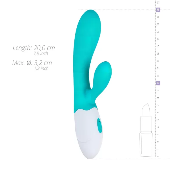 Good Vibes Only Blis Rabbit - Clitoral Arm Vibrator (Turquoise)
