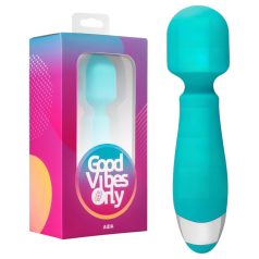 Good Vibes Aida - waterproof massaging vibrator (turquoise)