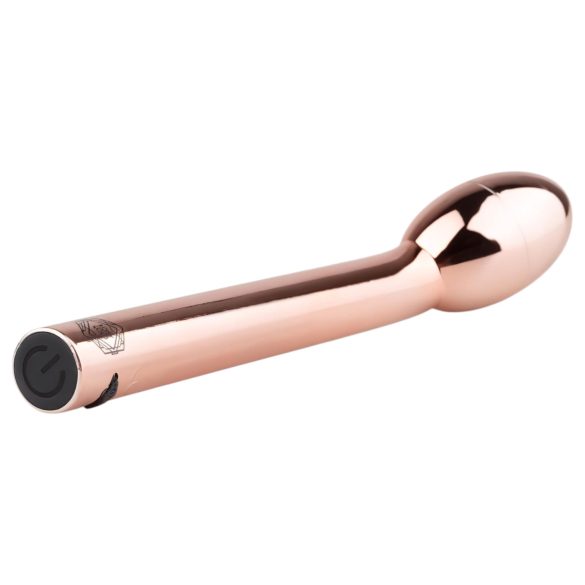 Rosy Gold Rechargeable G-Spot Vibrator (Rose Gold)