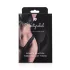 Pantyrebel - black rechargeable remote‑controlled lace thong vibrator (S-L)