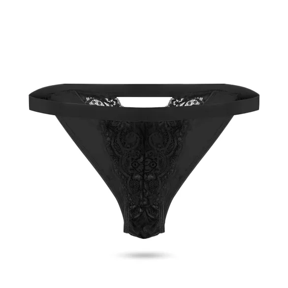 Pantyrebel - Wireless Rechargeable Vibrating Panties - Black (S-L)