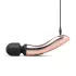 Rosy Gold Wand Curve - Rechargeable Massager Vibrator (Rose Gold)