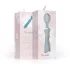 Bloom Orchid Wand - rechargeable massaging vibrator (turquoise)