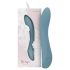 Bloom Rose - Rechargeable Silicone G-Spot Vibrator (Turquoise)