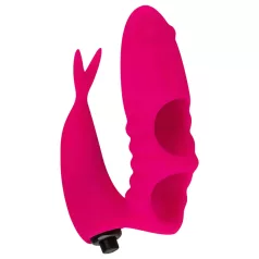 Easytoys Finger - 2-in-1 Finger Vibrator (Pink)