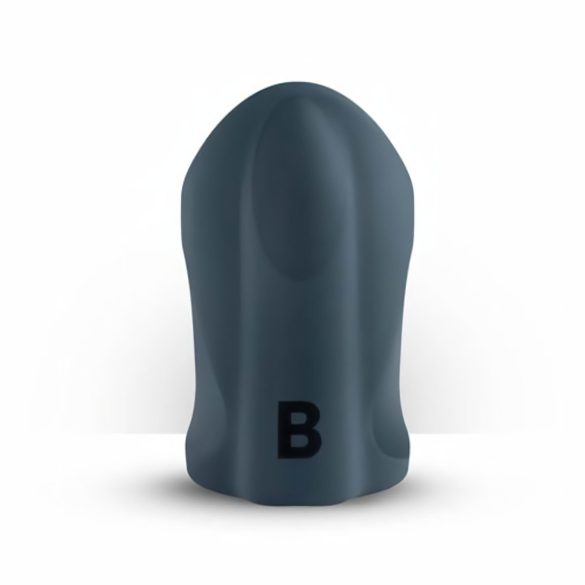 Boners - Rechargeable Vibrating Open Masturbator (Gray)