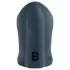 Boners - Rechargeable Vibrating Open Masturbator (Gray)