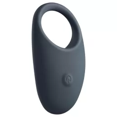 Boners - Rechargeable, Waterproof Vibrating Cock Ring (Grey)