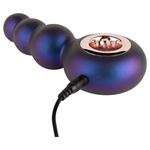 Hueman Outer Space - Rechargeable Pearl Anal Vibrator (Purple)